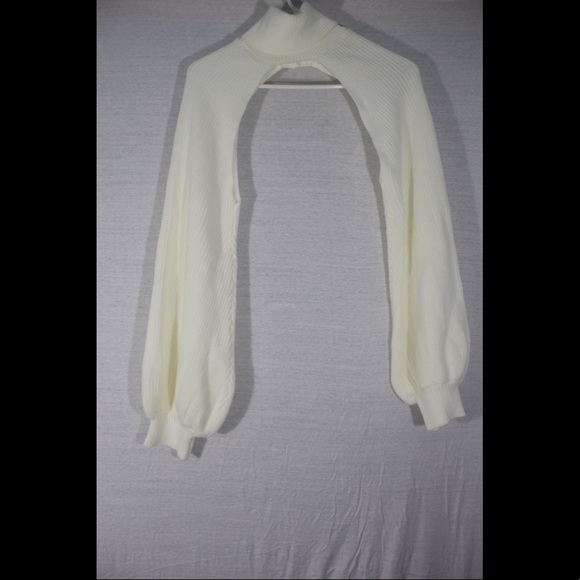 Cropped top and sweater set - Picture 3 of 9